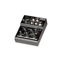 ART USBMIX компактный микр. микшер, 3 входа 1микр/ 2 линейн, фант 48V, USB 2.0 интерфейс