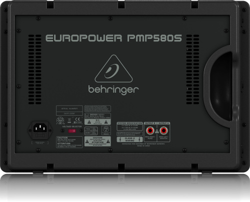 Behringer PMP580S микшер-усилитель, 2x250Вт 4Ом, 6 моновх., 2 стереовх., 6 микр. предусилителей, два 24-битных стереофонических эффектпроцессора,беспр фото 4