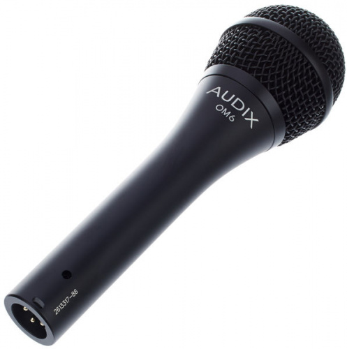 Audix OM6 Вокальный динамический микрофон, гиперкардиоида фото 2