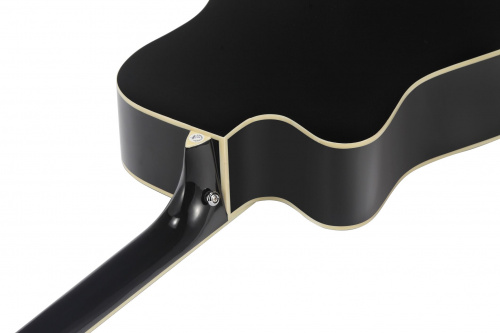 STARSUN DG220c-p Black акустическая гитара, цвет черный фото 5