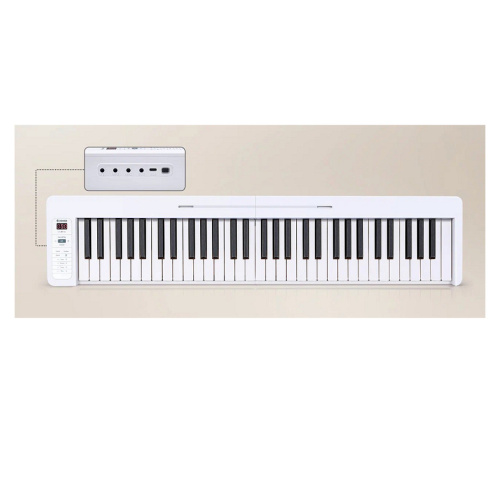 Donner DP-06 цифровое складное пианино, 61 клавиша 32 полифония 128 тембр, 128 стилей фото 2