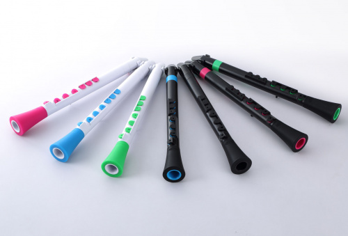 NUVO Dood (Black/Green) блок-флейта DooD, строй С (до), материал АБС-пластик, цвет чёрный/зеленый фото 4