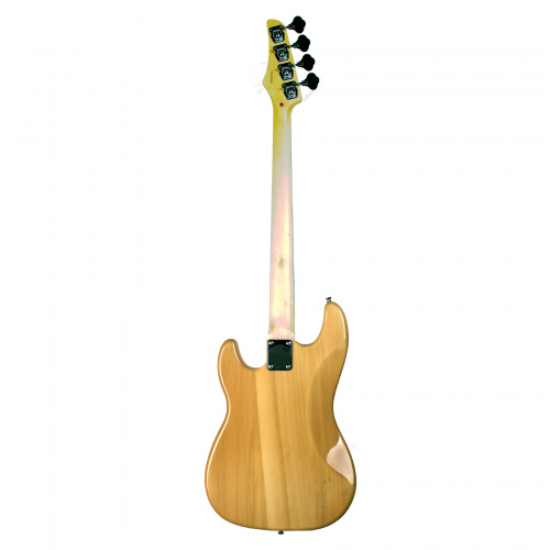 REDHILL PB200/NA бас-гитара 4-стр, P+P, 864 мм, корпус тополь, гриф клен, цвет натуральный фото 5