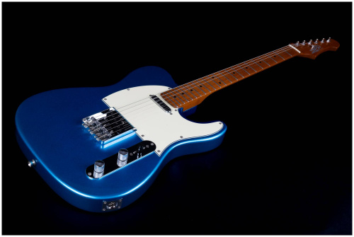 JET JT-300 LPB электрогитара, Telecaster, корпус липа, 22 лада, SS, цвет LPB фото 13