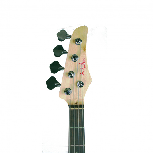 REDHILL PB200/NA бас-гитара 4-стр, P+P, 864 мм, корпус тополь, гриф клен, цвет натуральный фото 3