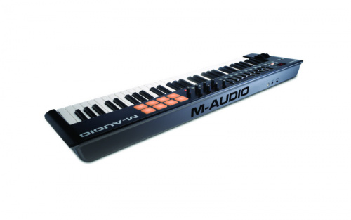 M-Audio Oxygen 61 Mk IV 61 клавишная USB MIDI клавиатура, LCD дисплей, 8 энкодеров, 8 пэдов, 9 фейде фото 2