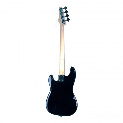 REDHILL PB200/BK бас-гитара 4-стр, P+P, 864 мм, корпус тополь, гриф клен, цвет черный фото 5
