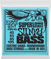Ernie Ball 2849 струны для бас-гитары Nickel Wound Bass SLS Slinky (45-65-85-105)