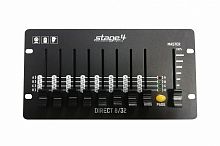STAGE4 DIRECT 8/32 - Контроллер управления светом / 32 DMX-канала / 4 страницы по 8 каналов / 8 фейд
