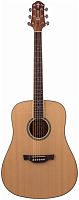CRAFTER D-8/NC + Чехол акустическая гитара Дредноут SolidTop ель, натурал, корпус-красное дерево