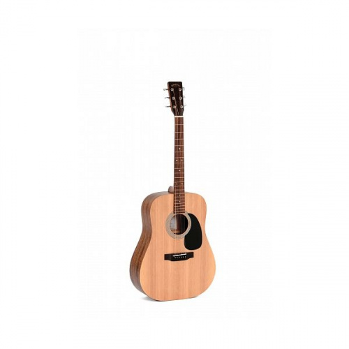 Sigma Guitars DM-ST акустическая гитара, тип корпуса дредноут, верхняя дека массив ели