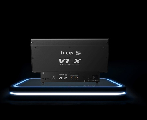 iCON V1-X USB MIDI DAW контроллер, модуль расширения для V1-M до 16, 32 и 64 каналов, 8 моторизованных фейдеров, 8 двухфункциональных энкодеров, 8х 12 фото 3
