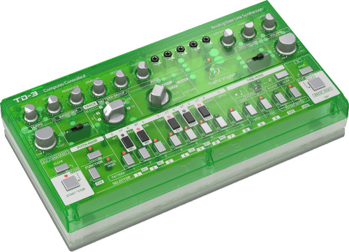 BEHRINGER TD-3-LM Аналоговый басовый синтезатор с 16-ступенчатым секвенсором и фильтрами VCO, VCF и фото 3