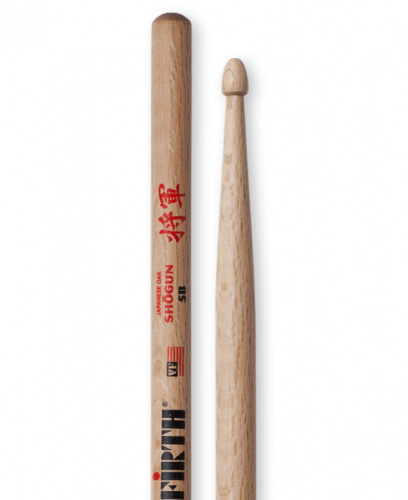 VIC FIRTH SHO5B SHOGUN 5B Japanese White Oak барабанные палочки, японский дуб, деревянный наконечни