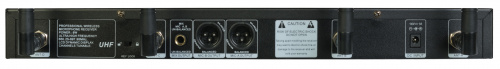 Direct Power Technology DP-220 VOCAL двухканальная вокальная радиосистема с ручными передатчиками (металлический корпус) фото 5