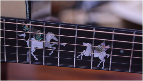 CRAFTER PG G-1000ce электроакустическая гитара, верхняя дека Solid ель, корпус Solid палисандр фото 4