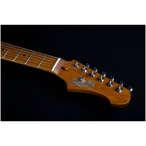 JET JS-300 BL электрогитара, Stratocaster, корпус липа, 22 лада,SSS, tremolo, цвет Sonic blue фото 16