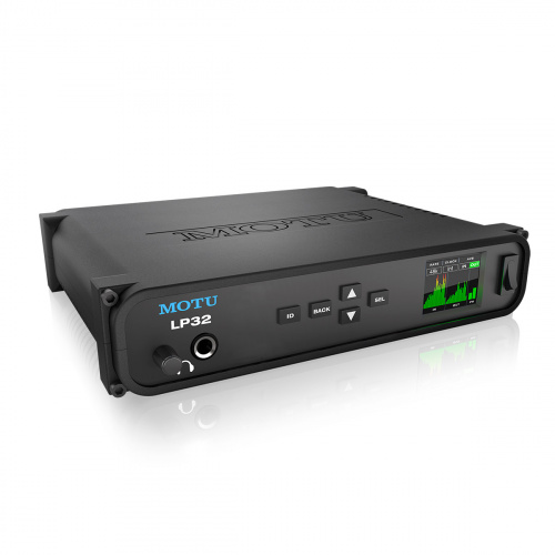 MOTU LP32 AVB/USB цифровой аудио интерфейс с SRC DSP 24бит/192кГц 160x128 LCD дисплей 4 кнопки н фото 3