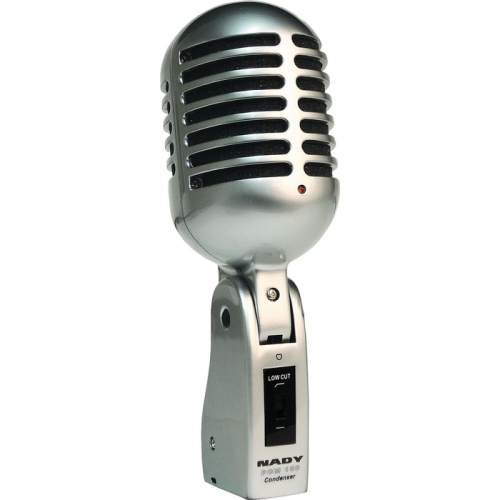 Nady PCM-100 Конденсаторный микрофон в классическом стиле, кардиоида, диапазон частот 50-15000 Гц, 3