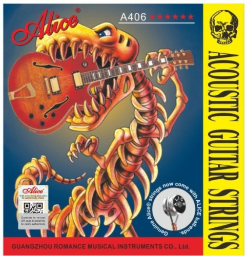 ALICE A406 L Струны для акустической гитары