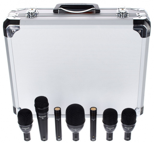 Audix FP7 Комплект из 7 микрофонов для ударных: f5, f6, 3 x f2, 2 x f9, кейс фото 2