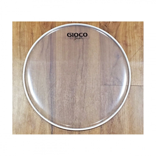 Gioco UTT14G1 14" Пластик для барабана, однослойный, прозрачный