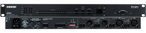 SHURE DFR22E аудио процессор 2х2 с цифровым подавителем обратной связи