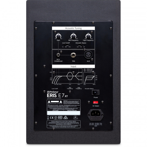 PreSonus Eris E7 XT активный студийный монитор (bi-amp), 6,5"кевлар+1.25", 140 Вт, 42-20000 Гц фото 2