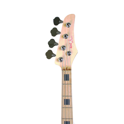 REDHILL JB400/BK бас-гитара 4-стр., J+J, 864 мм, корпус ясень, гриф клен, цвет черный фото 3