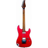 JET JS-850 Relic FR электрогитара, Stratocaster, корпус ольха, 22 лада, HS, цвет Relic FR, красный
