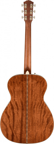 FENDER PO-220E Orchestra Mahagony Aged Cognac Burst электроакустическая гитара, цвет темный санберст, кейс в комплекте фото 2
