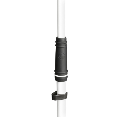 Gravity MS 4322W микрофонная стойка "журавль" с телеск стр, 1030-1690 мм, тяж основание, белая фото 5