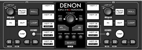 DENON DN-HC1000 USB MIDI аудио контроллер для SERATO SCRATCH LIVE фото 2