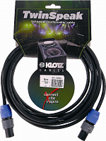 KLOTZ SC1-10SW готовый спикерный кабель LY215T, длина 10м, Neutrik Speakon, пластик -Neutrik Speakon, пластик