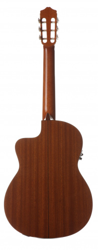 CORDOBA IBERIA C5-CE CD классическая гитара, топ - канадский кедр, дека - махагони, тембр блок - Fishman Isys+, цвет - натуральный, обработка - глянец фото 2