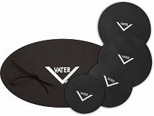 VATER VNGCFP Complete Fusion Pack набор резиновых накладок на барабаны для беззвучной тренировки, ко