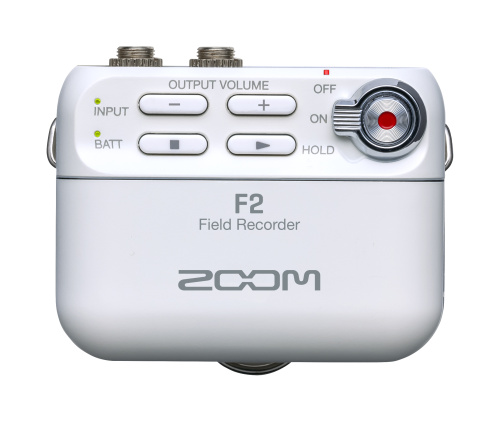 Zoom F2/W полевой стереорекордер (без Bluetooth), цвет белый
