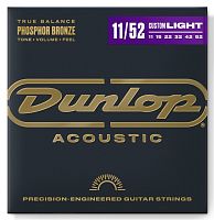Dunlop DAP1152 струны для акустической гитары Phosphor Bronze 11-52