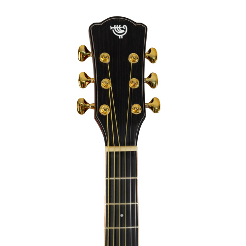 ROCKDALE Aurora D7 Koa ASB Акустическая гитара. Форма корпуса Dreadnought. Цвет санберст. Глянцевое покрытие. Верхняя дека из ели с верхним слоем из к фото 7