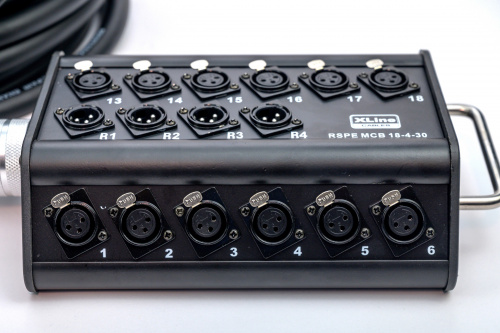 Xline Cables RSPE MCB 18-4-30 Аудио мультикор студийный, эластичный, с распределительной коробкой фото 5