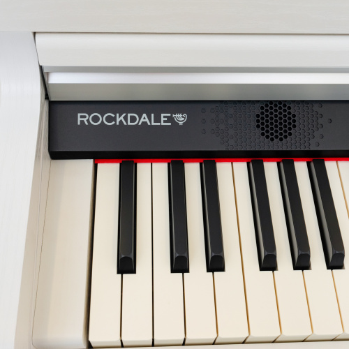 ROCKDALE Overture White цифровое пианино с автоаккомпанеметом, 88 клавиш, цвет белый фото 8