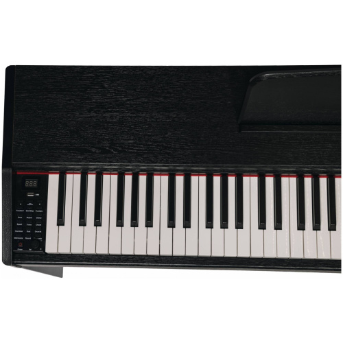 ARAMIUS APO-140 MBK пианино цифр. интерьерное, стойка, педали, корпус дерево, цвет черный фото 4