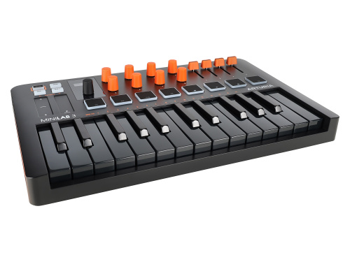 Arturia MiniLAB 3 Orange Edition 25 клавишная MIDI-клавиатура пэд-контроллер фото 6