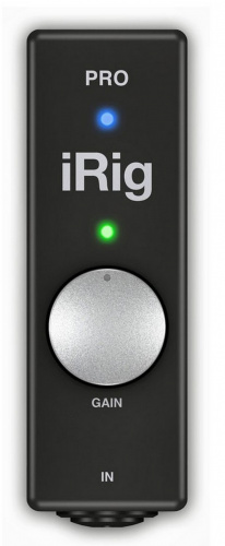 IK MULTIMEDIA iRig PRO компактный аудио/midi интерфейс для цифрового подключения к iOS и Mac