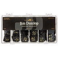 Dunlop Celluloid Black Teardrop Display 485003 коробка с медиаторами, HV, MD, TH по 144 шт., 432 шт