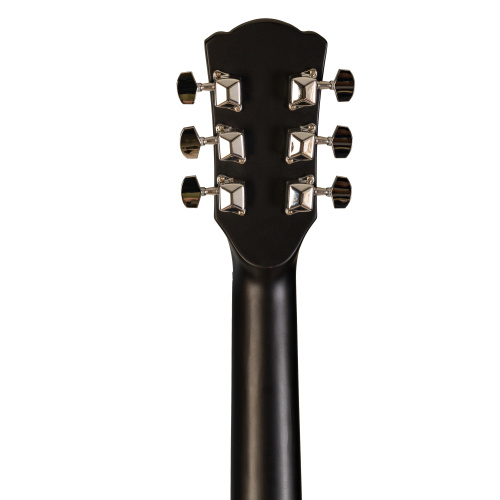 ROCKDALE Aurora D5 C BK Satin акустическая гитара, дредноут с вырезом, цвет черный, сатиновое покрытие фото 8