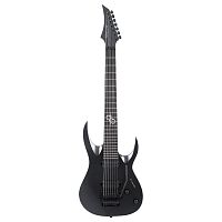 Solar A2.7FRC 7-струнная гитара, HH, Floyd Rose, цвет черный матовый