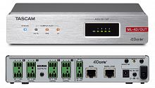 Tascam ML-4D/OUT-E Dante-Analogue конвертор с DSP Mixer, 4 аналоговых линейных выхода с разъёмом EUROBLOCK, питание PoE (Power over Ethernet) или опци