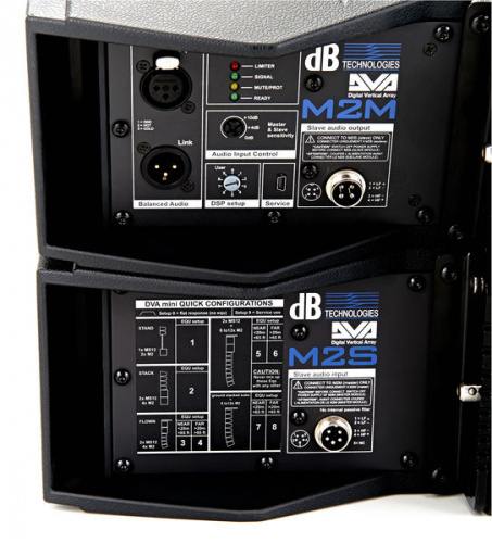 dB Technologies DVA-M2M-M2S сист линейного массива, 2-х пол, 800 Вт, SPL 126 дБ, 79 - 19кГц фото 5
