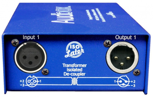 ARX IsoLater Duo Пассивная двухканальная трансформаторная развязка симметричных сигналов, разъемы XLR